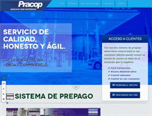 Tablet Screenshot of pracop.com